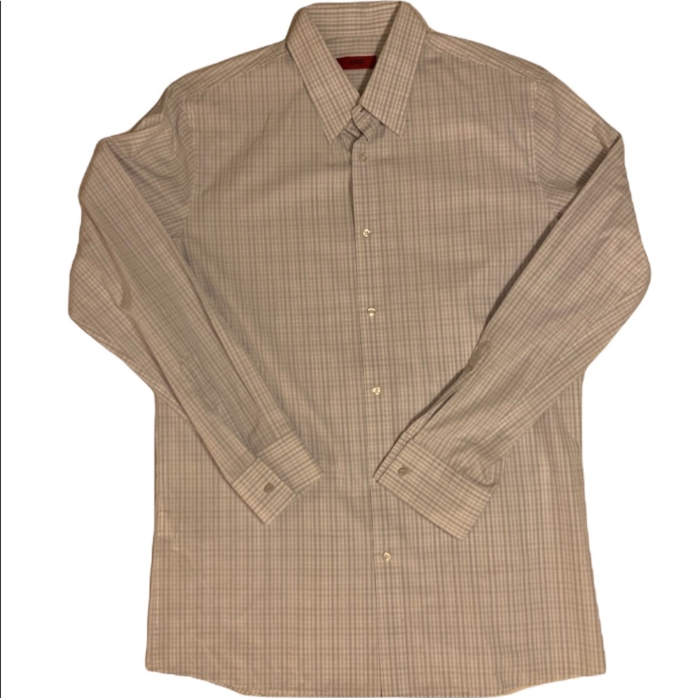 HUGO Hugo Boss barrel cuff dress shirt